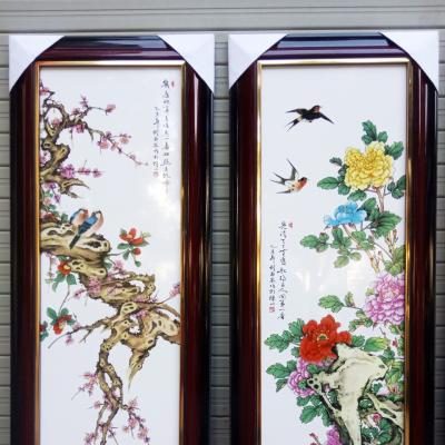 TRANH SỨ HỌA TIẾT TỨ QUÝ